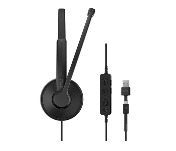 EPOS IMPACT 100 MS Stereo USB-C+A 1001421 - 1354408 - zdjęcie 2